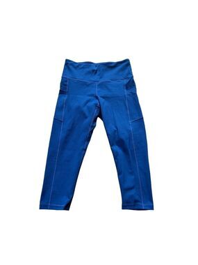 Fengbay Blue Capri Leggings Women Size Medium